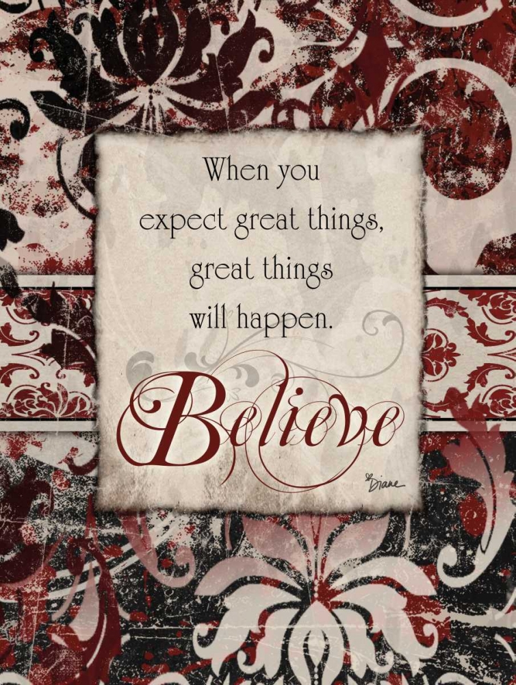 Distress Believe art print by Diane Stimson for $57.95 CAD