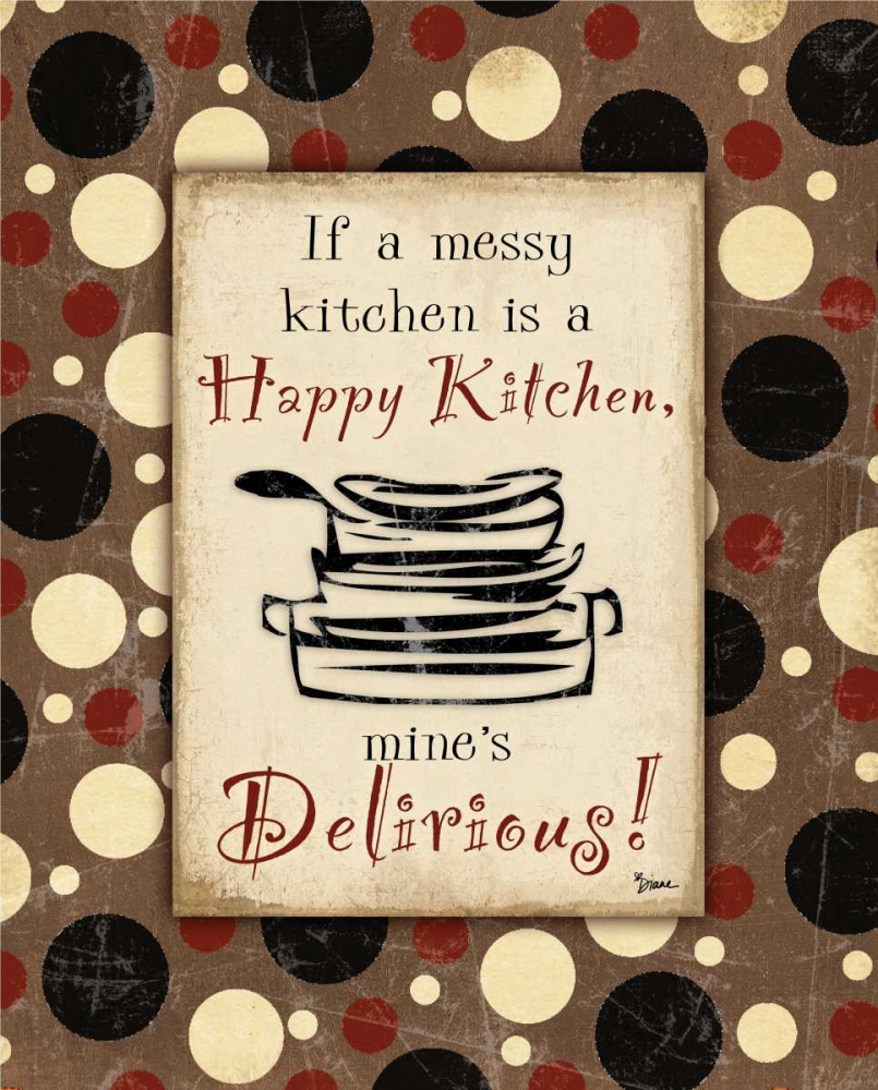 Kitchen Delirious art print by Diane Stimson for $57.95 CAD