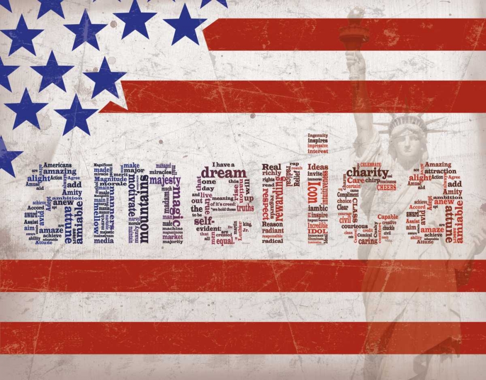 Stonewashed America art print by Diane Stimson for $57.95 CAD