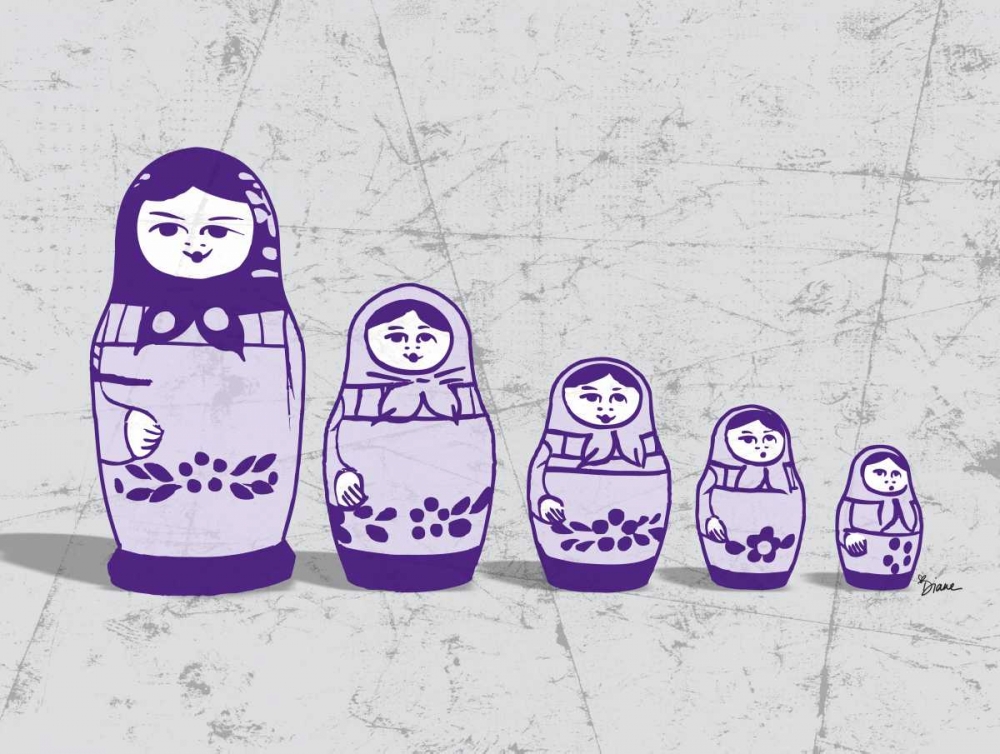 Babushka 1 art print by Diane Stimson for $57.95 CAD
