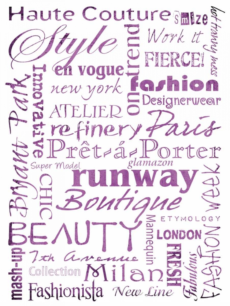 Haute Couture White art print by Diane Stimson for $57.95 CAD