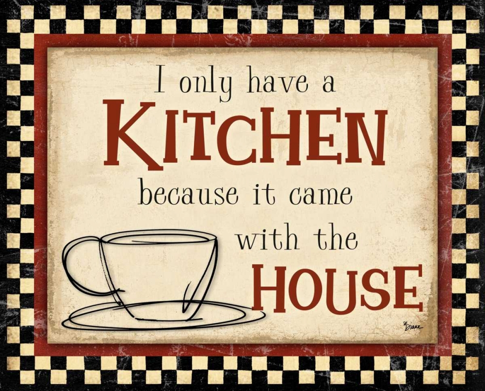 Kitchen House art print by Diane Stimson for $57.95 CAD