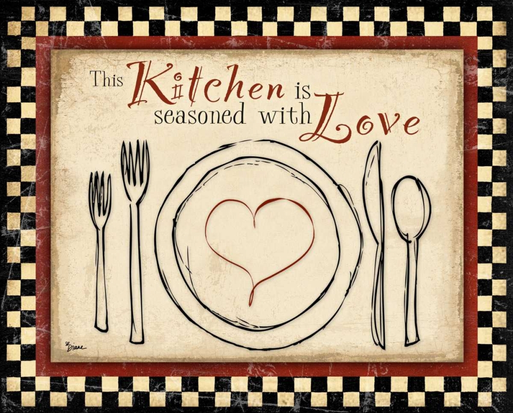 Kitchen Love art print by Diane Stimson for $57.95 CAD