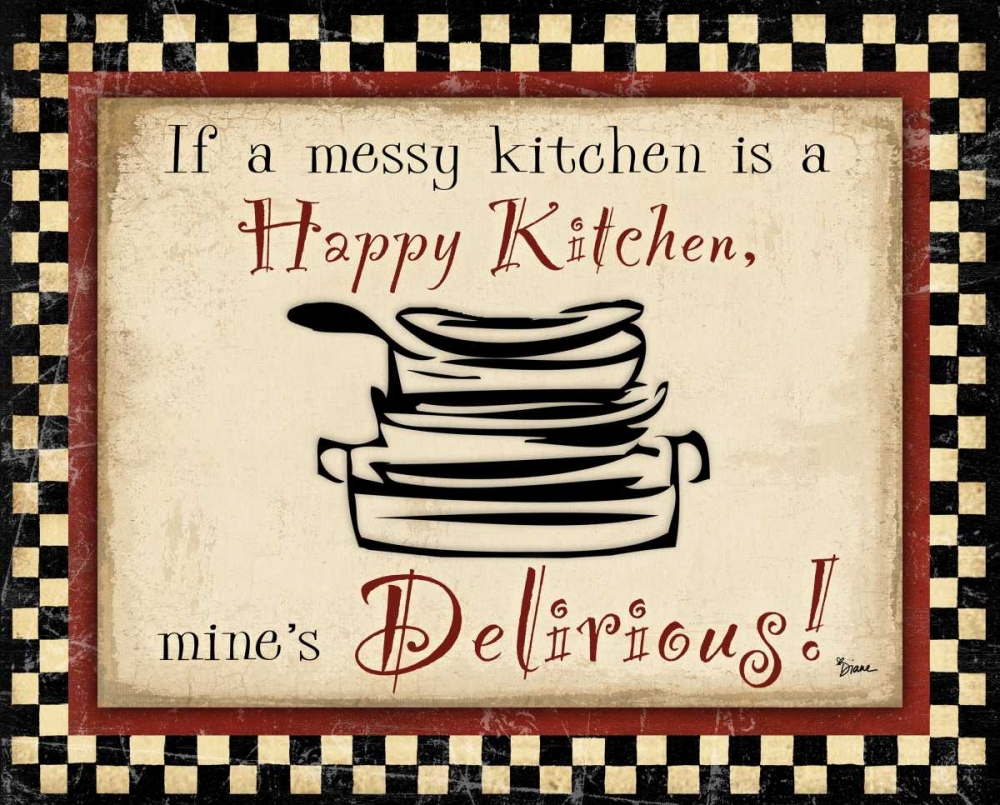 Kitchen Delirious art print by Diane Stimson for $57.95 CAD
