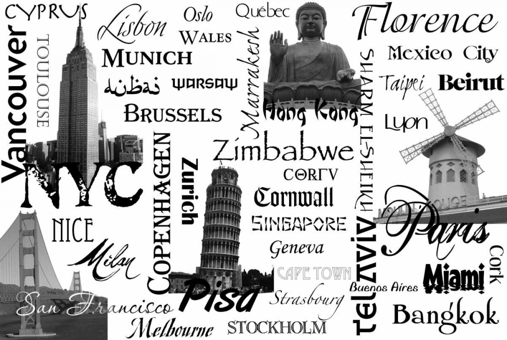World Tour 2 art print by Diane Stimson for $57.95 CAD