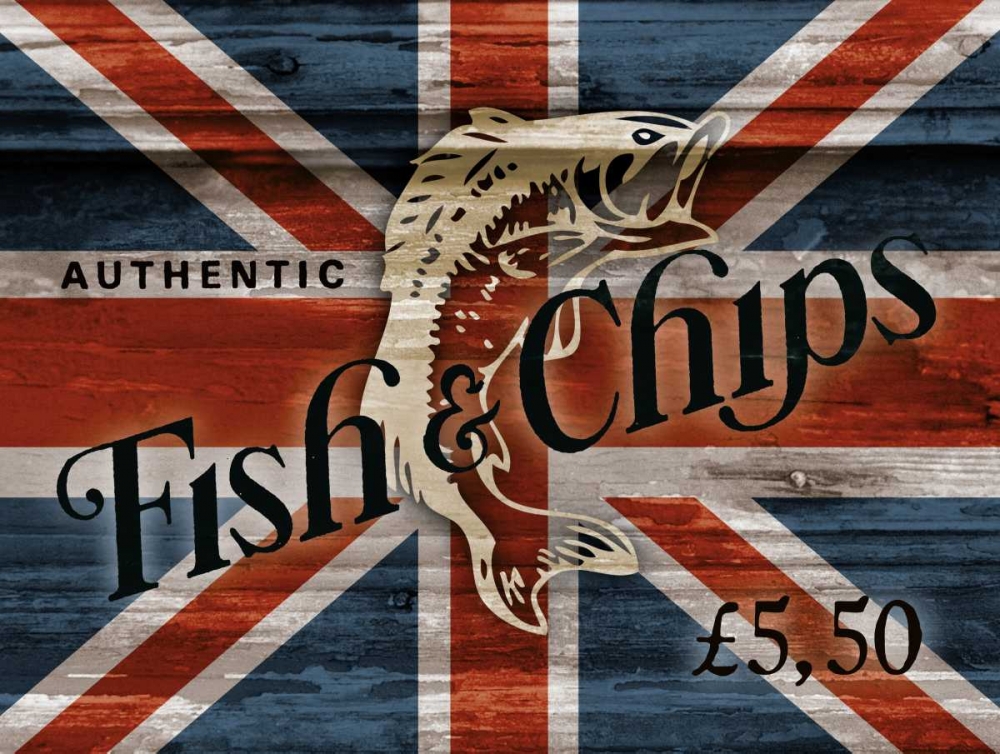 Fish N Chips art print by Diane Stimson for $57.95 CAD