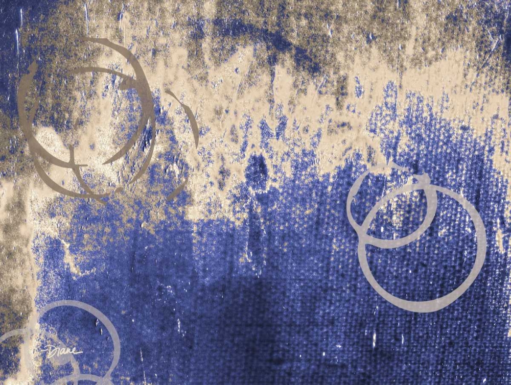 Royal Abstract 1 art print by Diane Stimson for $57.95 CAD