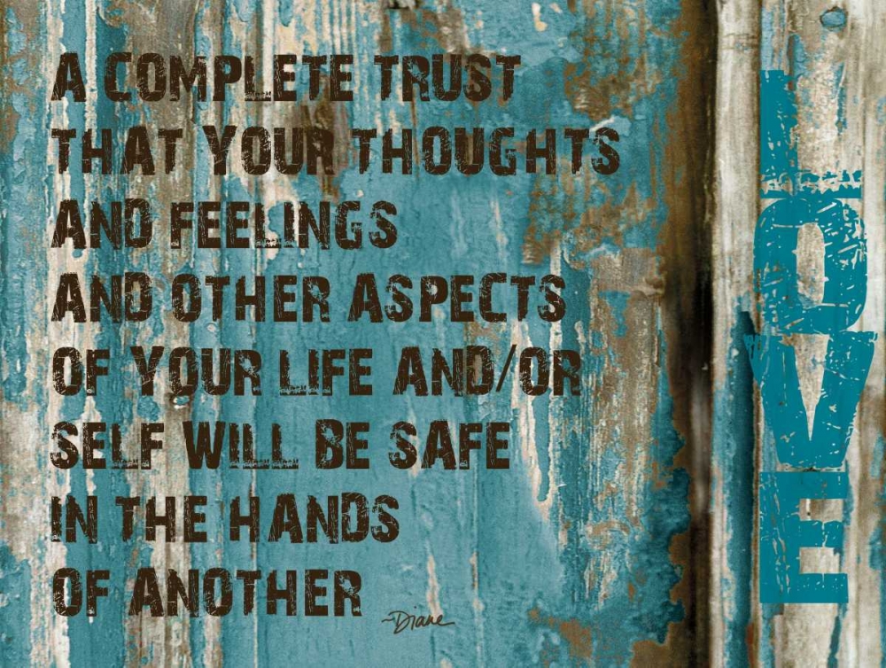 Love Grunge art print by Diane Stimson for $57.95 CAD
