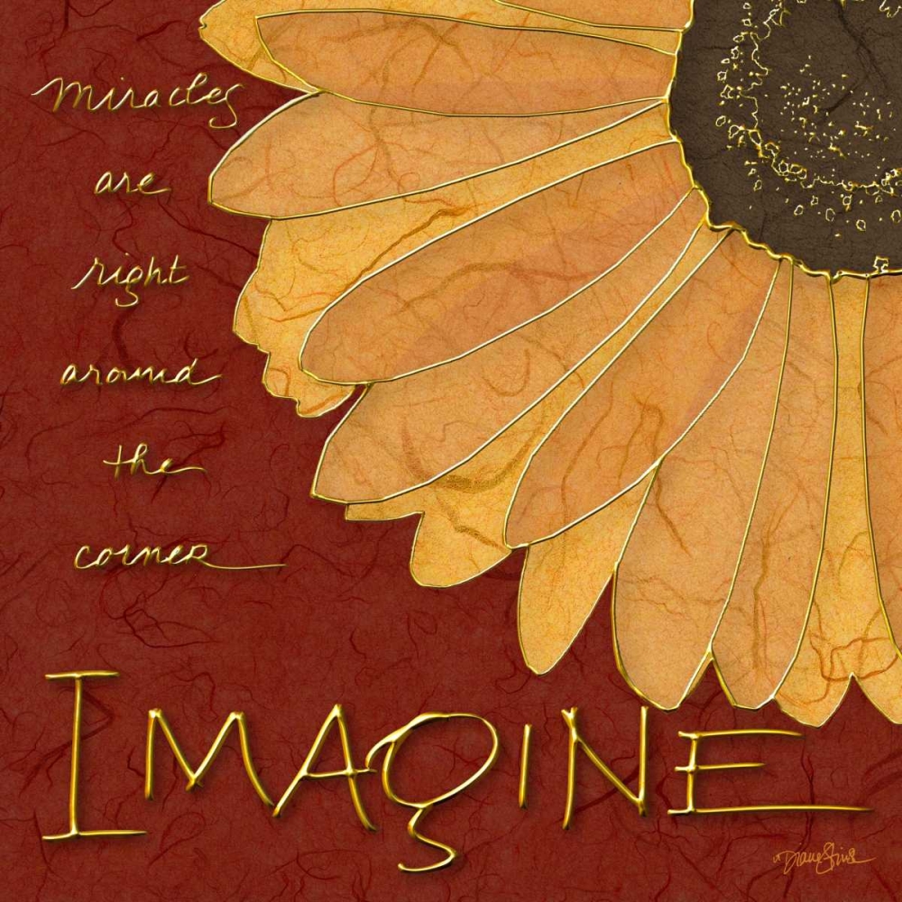 Gerbera Imagine art print by Diane Stimson for $57.95 CAD