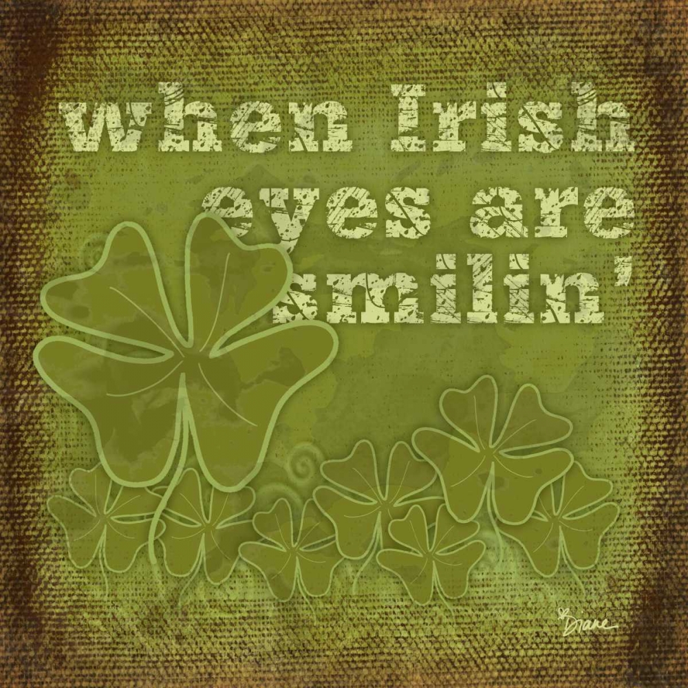 Shamrock 1 art print by Diane Stimson for $57.95 CAD