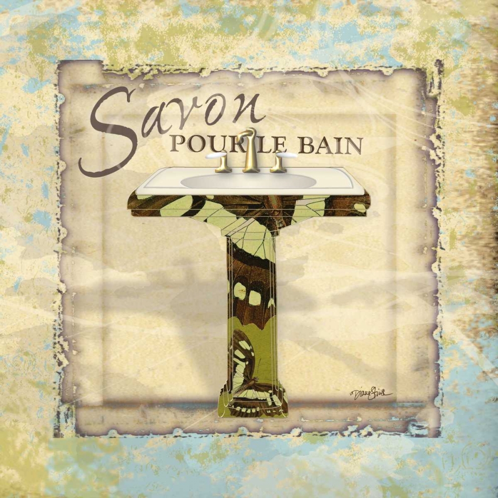 Sink Papillon art print by Diane Stimson for $57.95 CAD