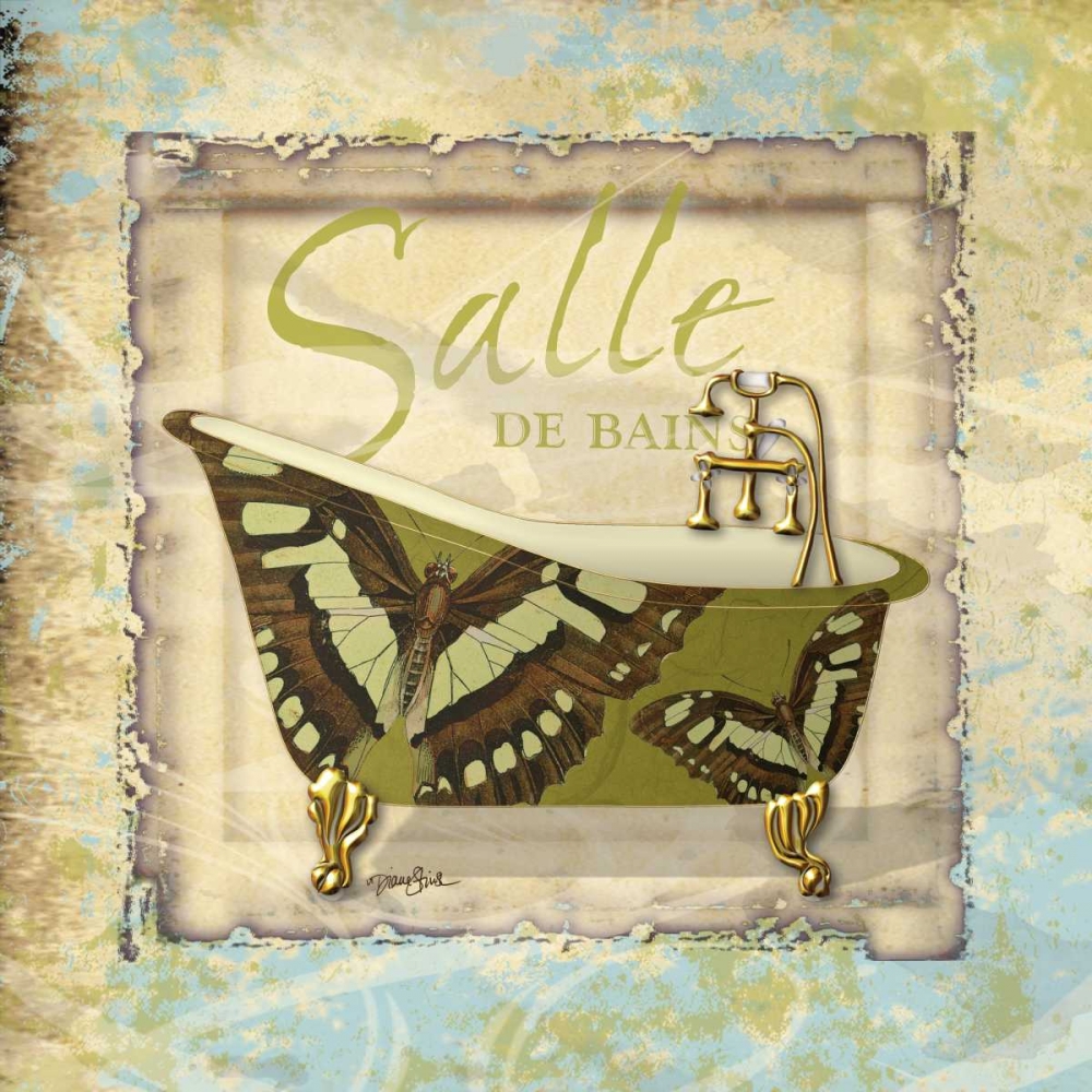 Tub Papillon art print by Diane Stimson for $57.95 CAD