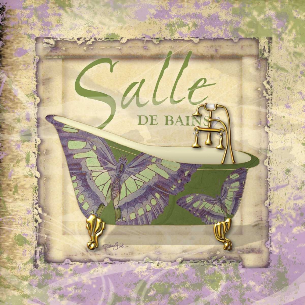 Tub Papillon art print by Diane Stimson for $57.95 CAD