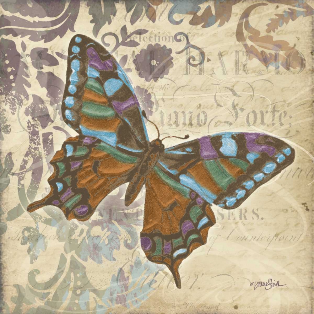 Bfly Harmony 1 art print by Diane Stimson for $57.95 CAD