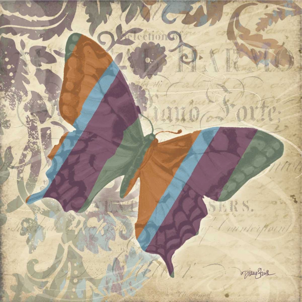 Bfly Harmony 1 art print by Diane Stimson for $57.95 CAD