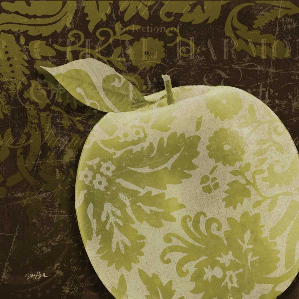 Apple Damask art print by Diane Stimson for $57.95 CAD