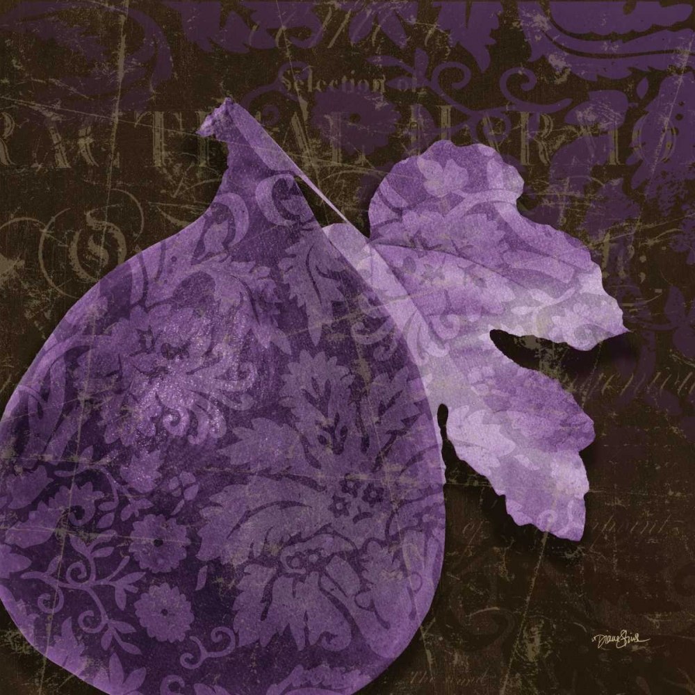 Fig Damask art print by Diane Stimson for $57.95 CAD