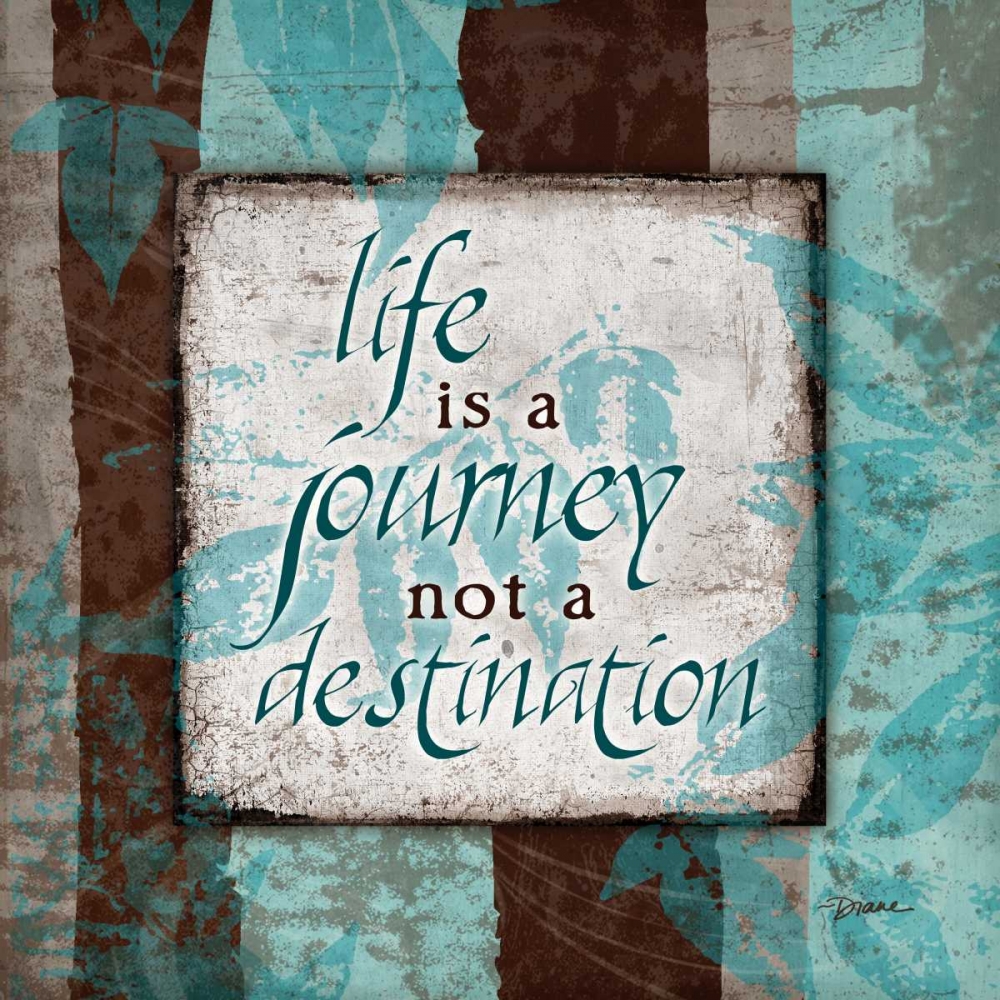 Aqua Journey art print by Diane Stimson for $57.95 CAD