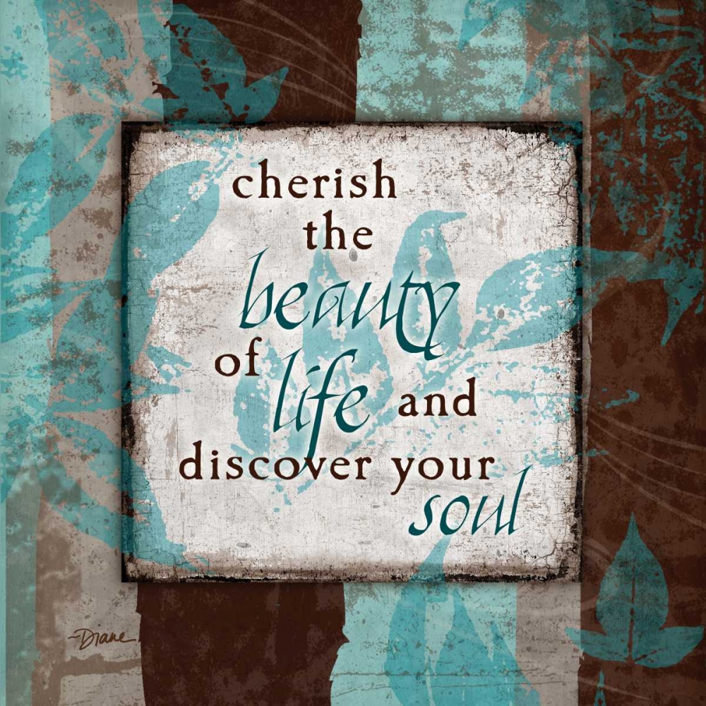 Aqua Soul art print by Diane Stimson for $57.95 CAD