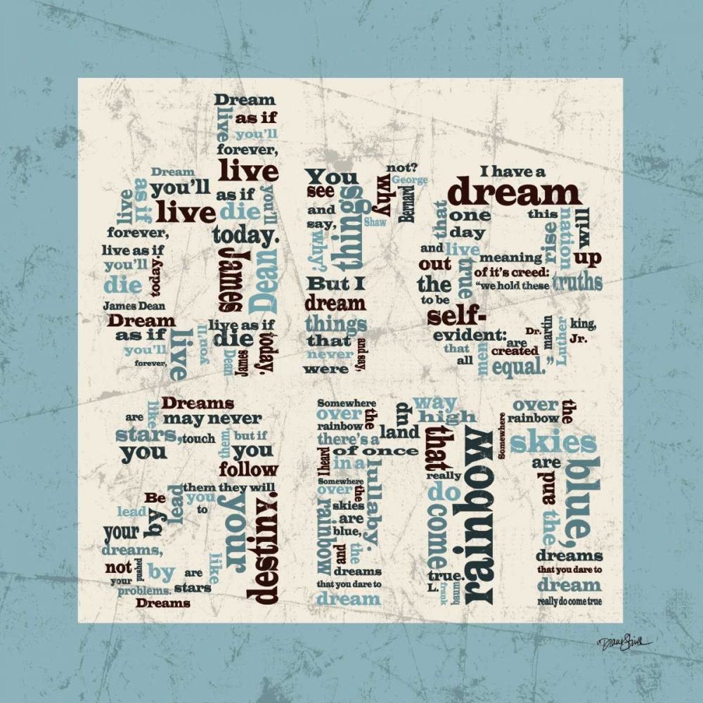 Dream Blue art print by Diane Stimson for $57.95 CAD