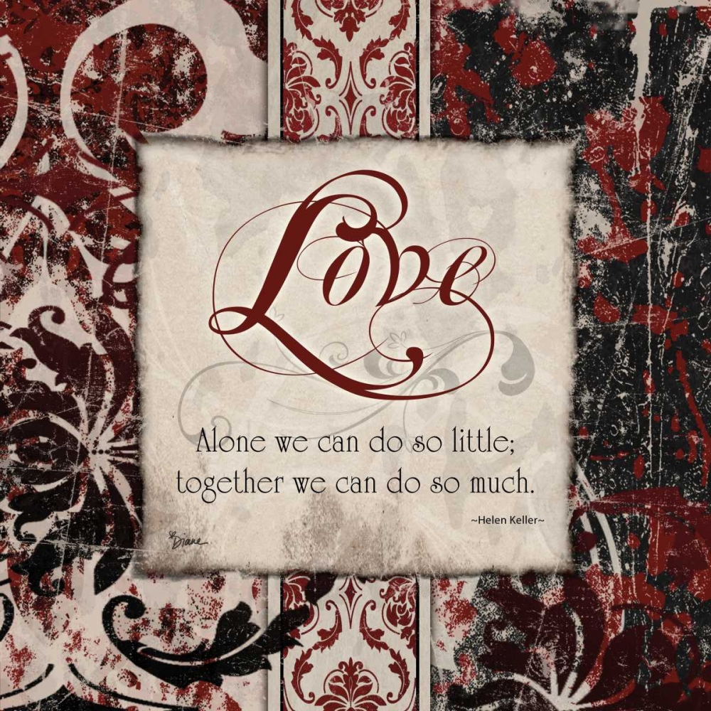 Love Keller art print by Diane Stimson for $57.95 CAD