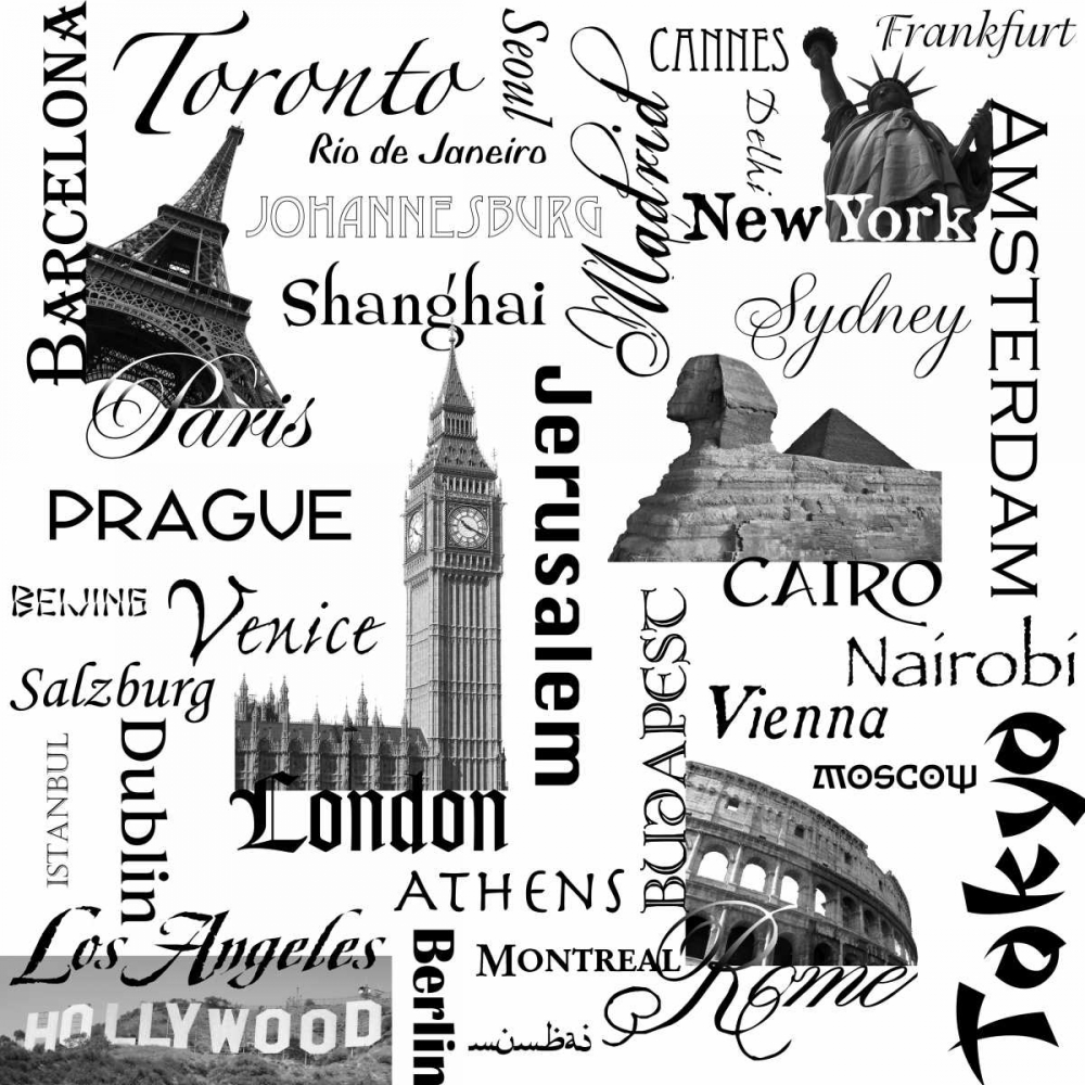 World Tour art print by Diane Stimson for $57.95 CAD