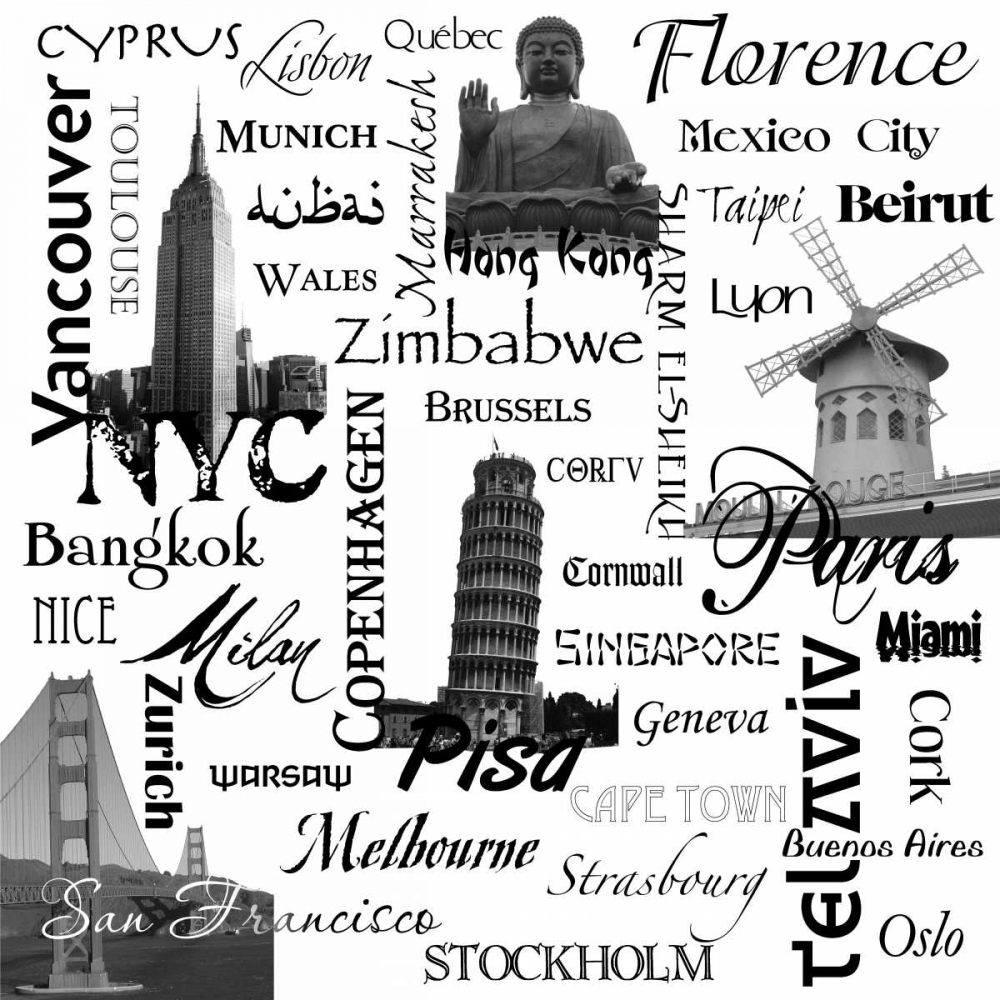 World Tour 2 art print by Diane Stimson for $57.95 CAD