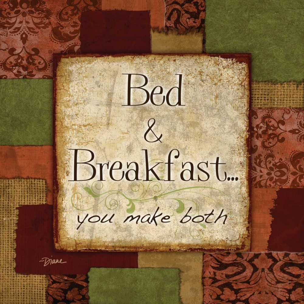 Patchwork BandB art print by Diane Stimson for $57.95 CAD