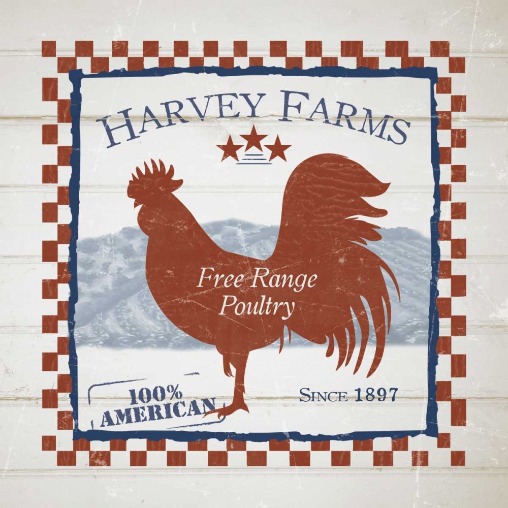 Harvey Farms Poultry art print by Diane Stimson for $57.95 CAD