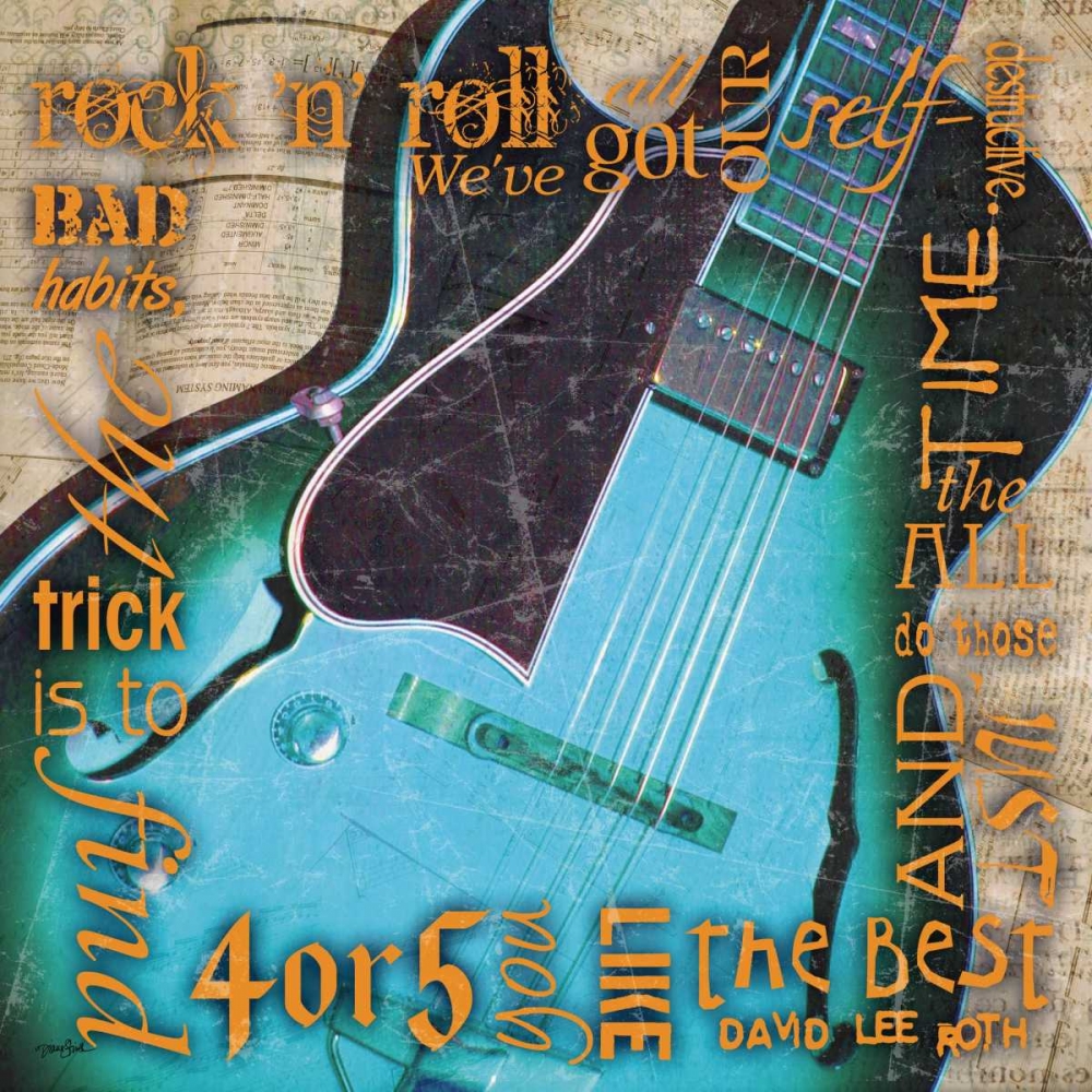 Rock Roth Blue art print by Diane Stimson for $57.95 CAD