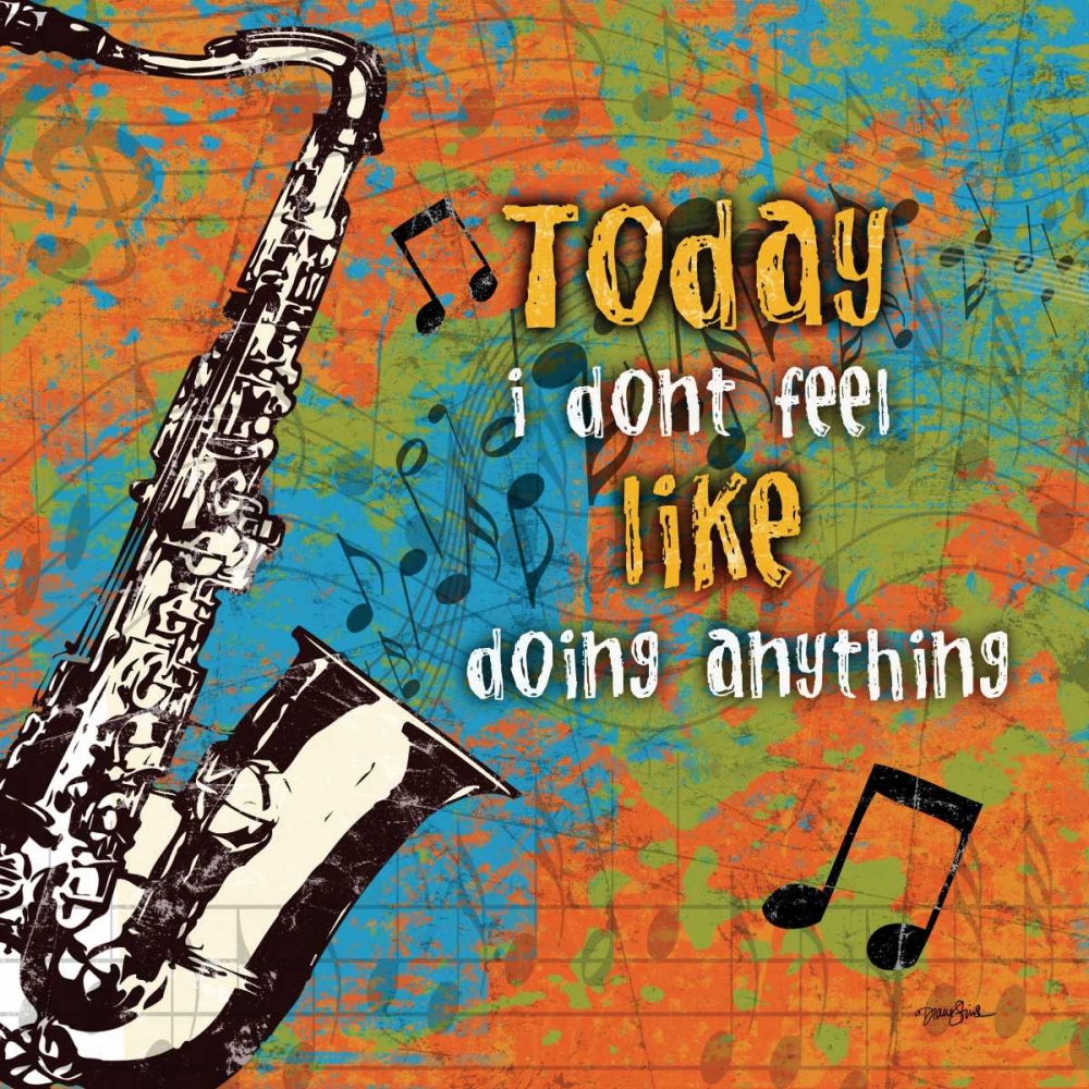 Dont Feel Like art print by Diane Stimson for $57.95 CAD
