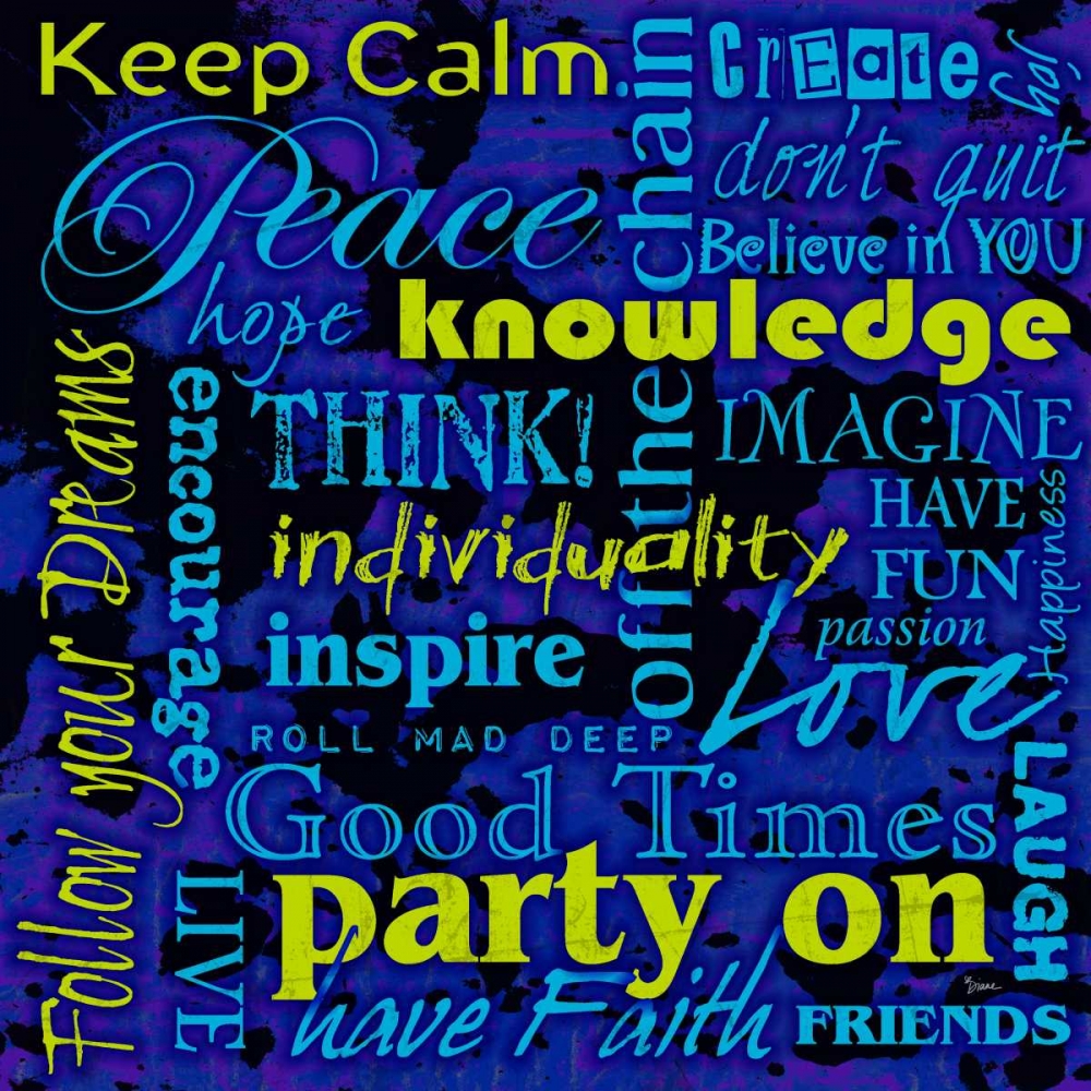 Keep Calm art print by Diane Stimson for $57.95 CAD