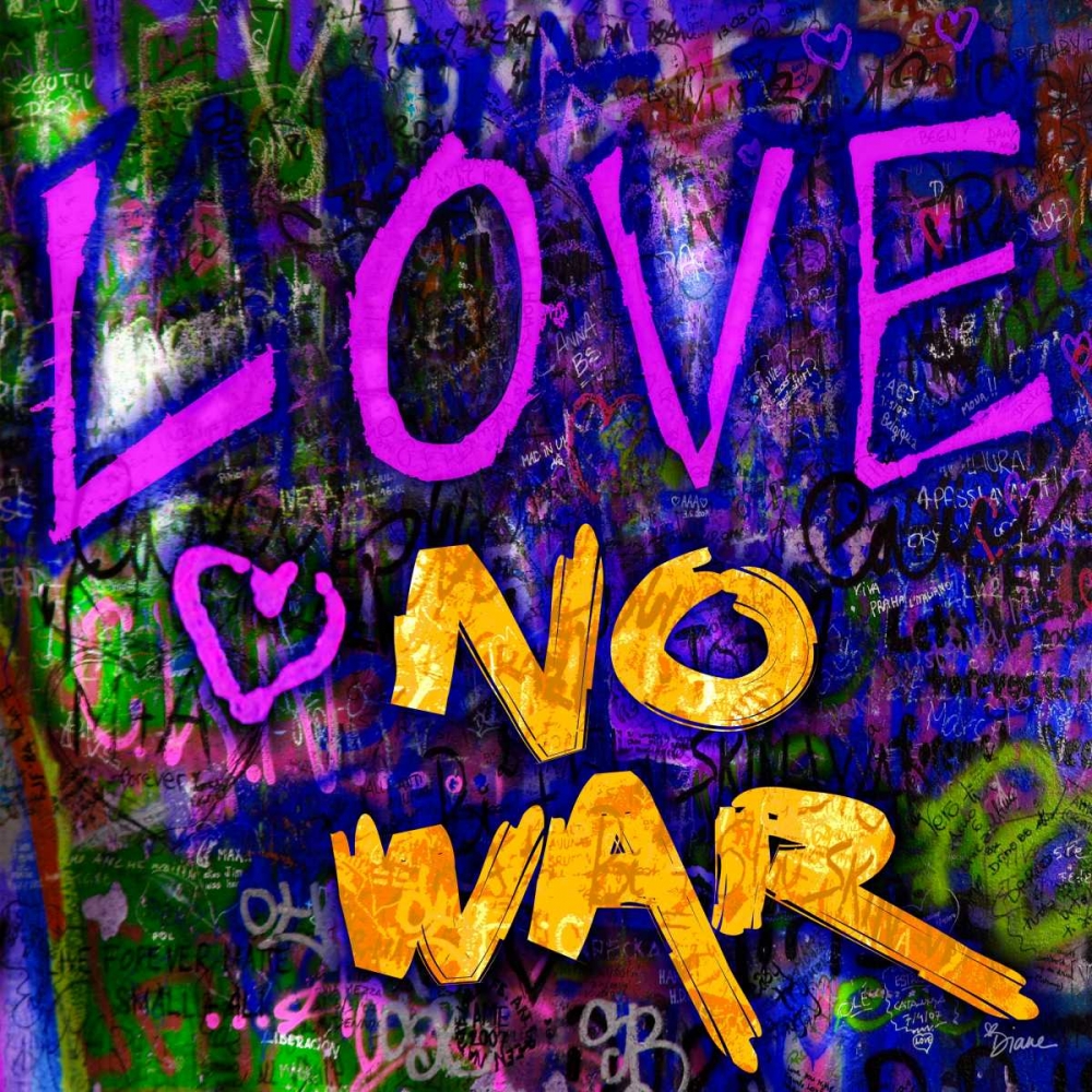 Graffiti Love art print by Diane Stimson for $57.95 CAD
