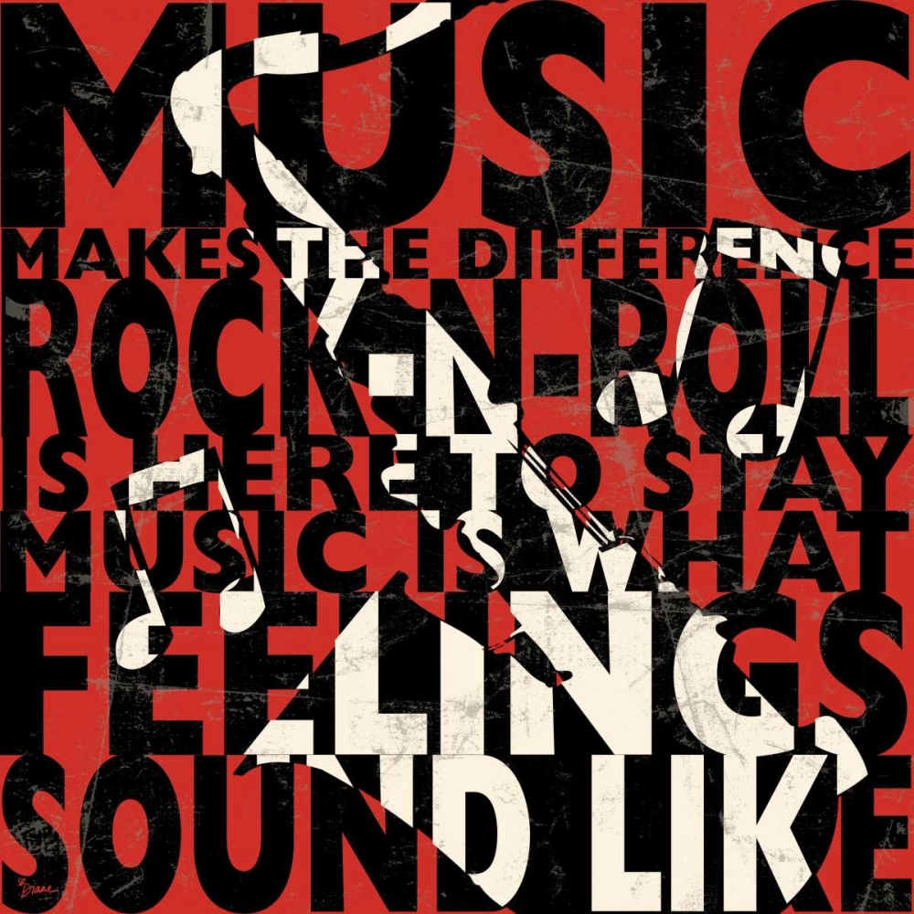Rock Music 2 art print by Diane Stimson for $57.95 CAD