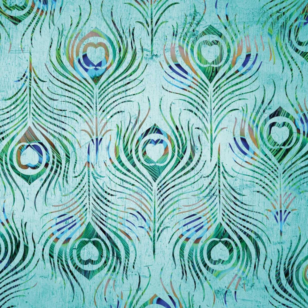 Peacock Pattern 2 art print by Diane Stimson for $57.95 CAD