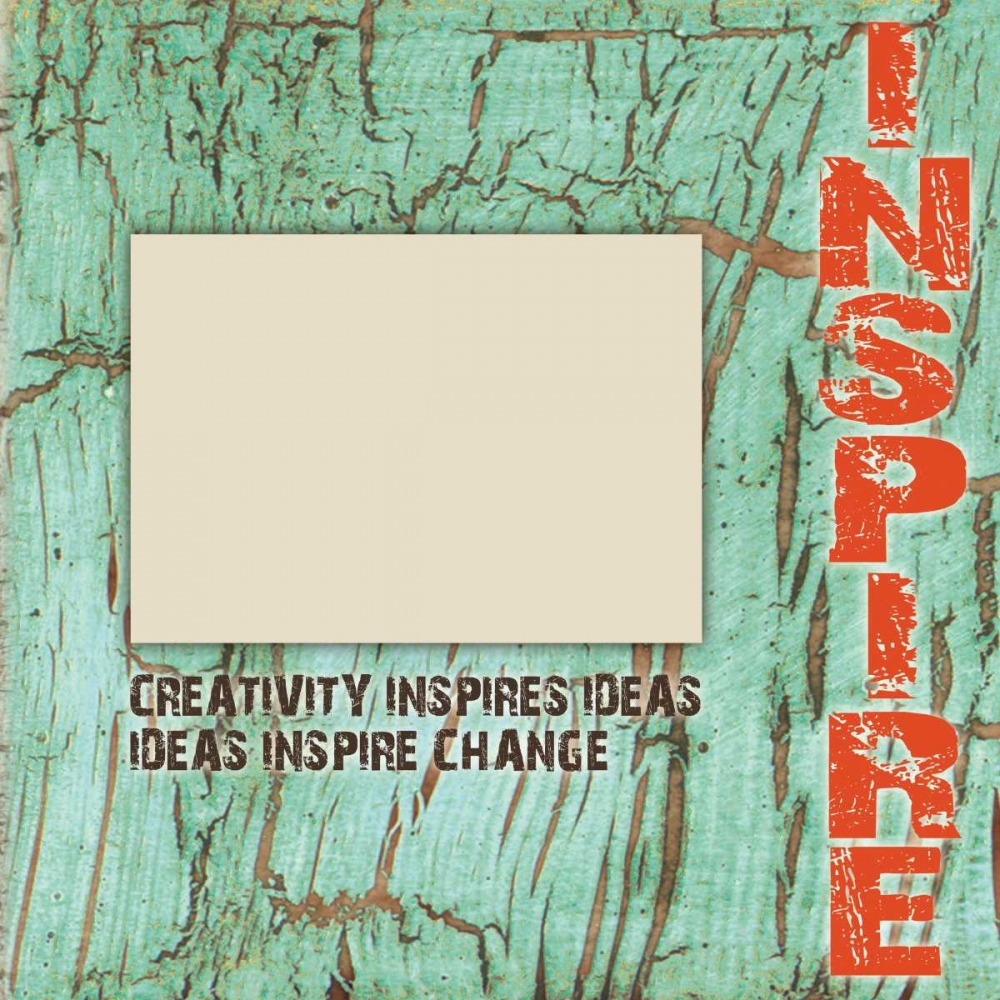 Inspire Grunge art print by Diane Stimson for $57.95 CAD