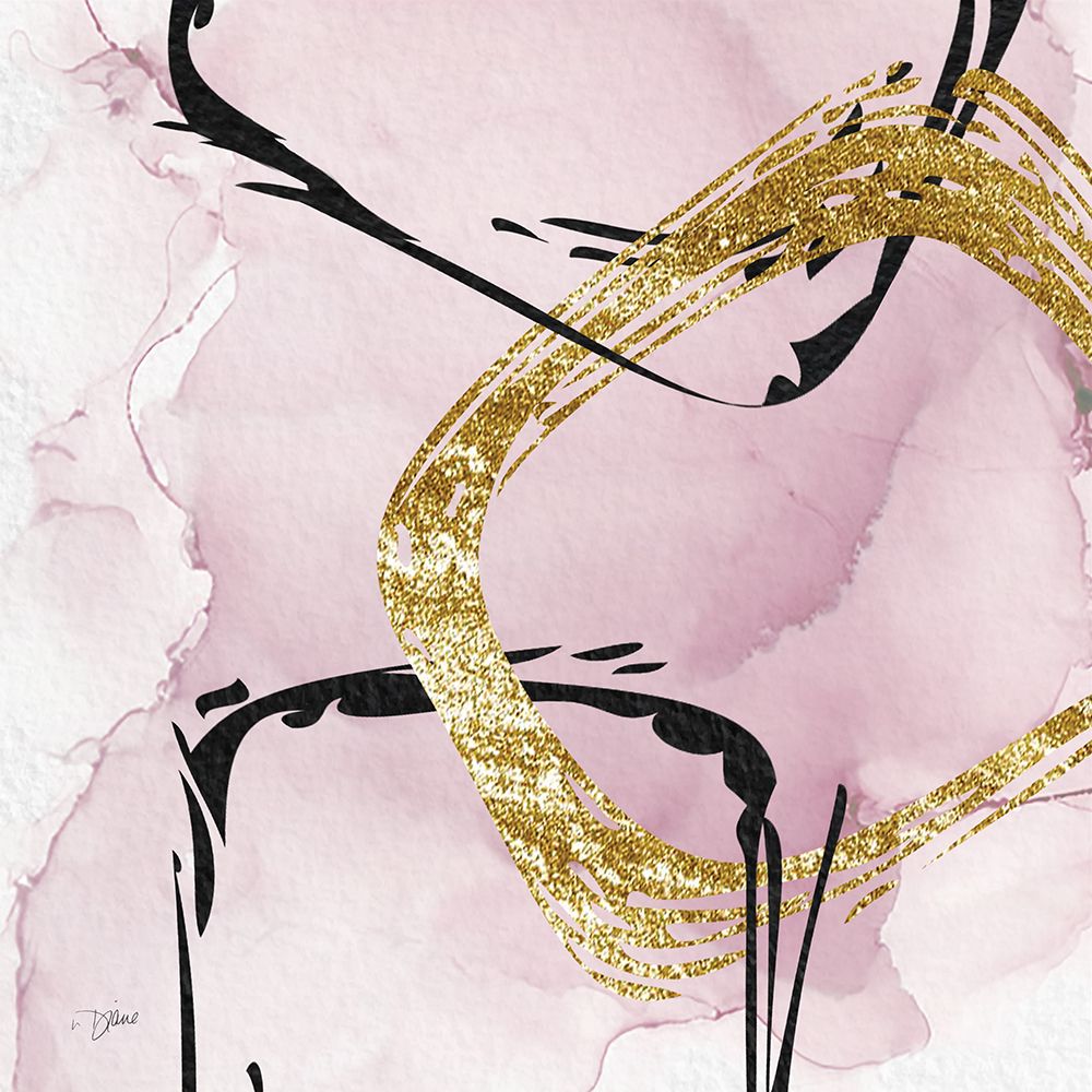 Blush Abstract 2 art print by Diane Stimson for $57.95 CAD