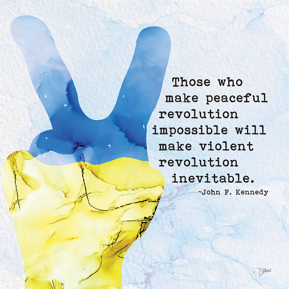 Stand With Ukraine 1 art print by Diane Stimson for $57.95 CAD
