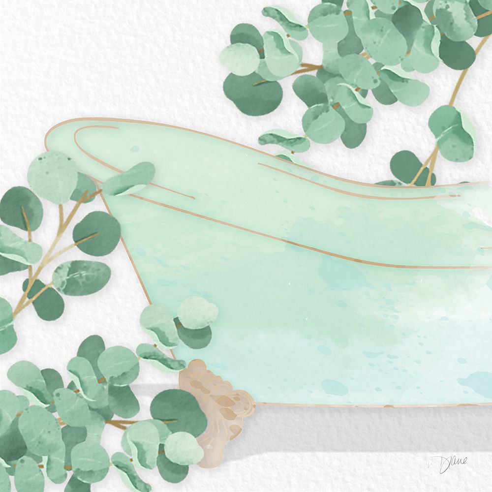 Mint Bath 2 art print by Diane Stimson for $57.95 CAD