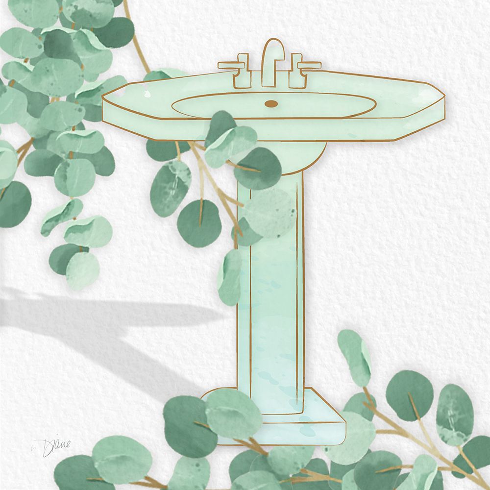 Mint Sink 2 art print by Diane Stimson for $57.95 CAD