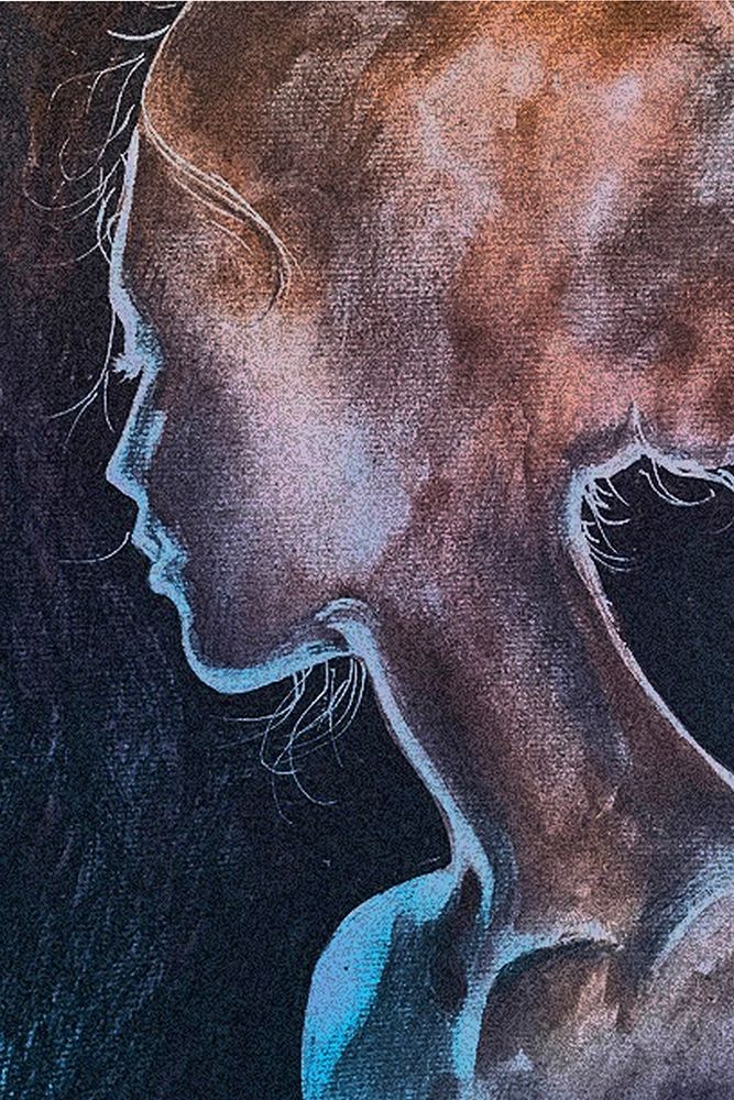 Girl In The Moonlight art print by Emma Catherine Debs for $57.95 CAD