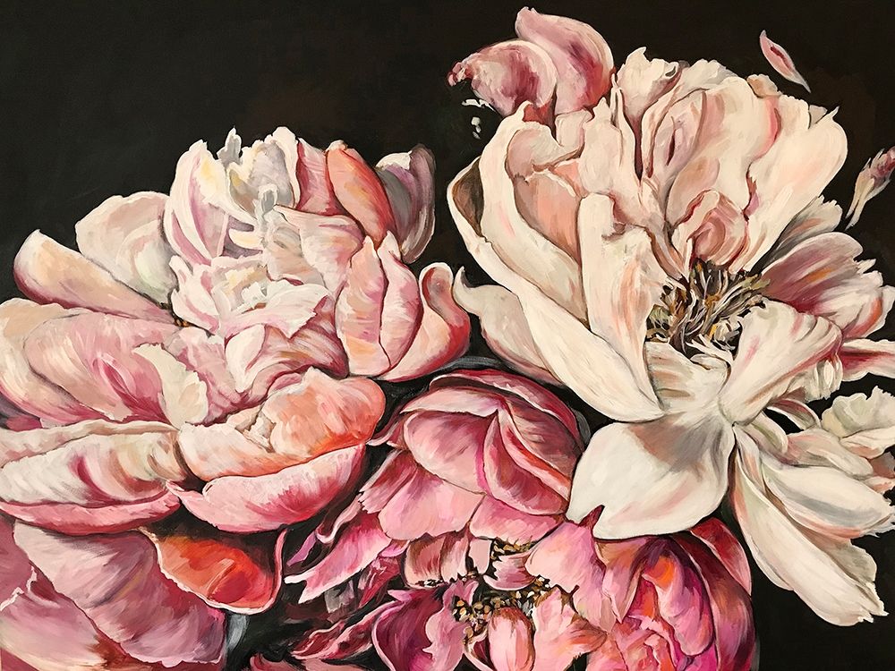 Pink Peonies art print by Emma Catherine Debs for $57.95 CAD