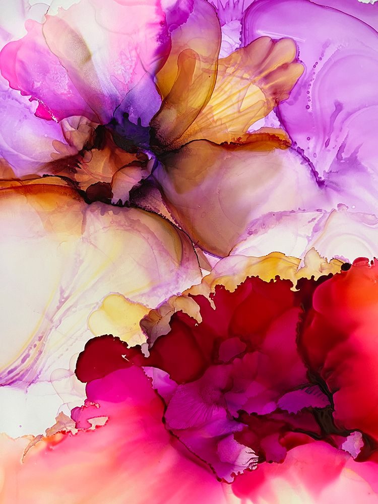 Vibrant Pink Flowers art print by Emma Catherine Debs for $57.95 CAD
