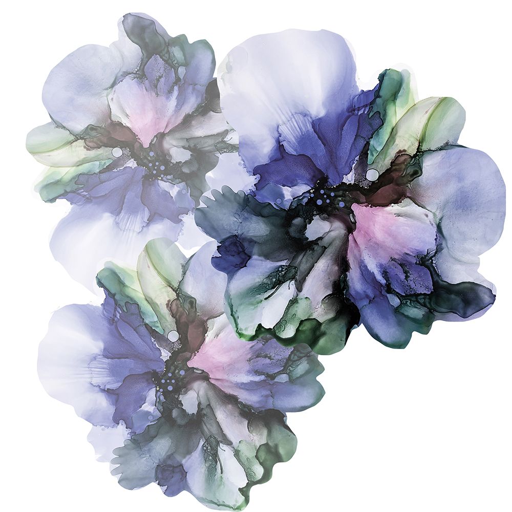 Vibrant Floral Trio art print by Emma Catherine Debs for $57.95 CAD