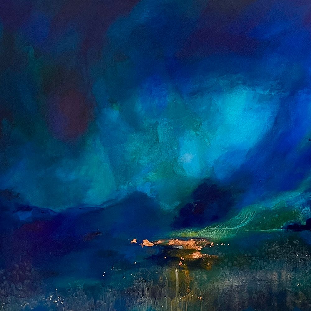 Deep Green Seascape art print by Emma Catherine Debs for $57.95 CAD
