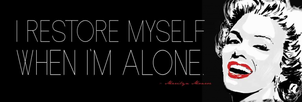 When Im Alone art print by Enrique Rodriquez Jr. for $57.95 CAD