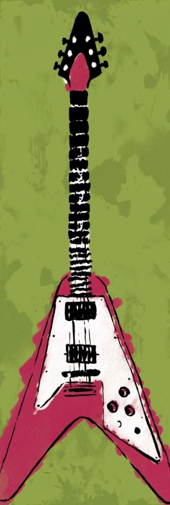 Electric Guitar A2 art print by Enrique Rodriquez Jr. for $57.95 CAD