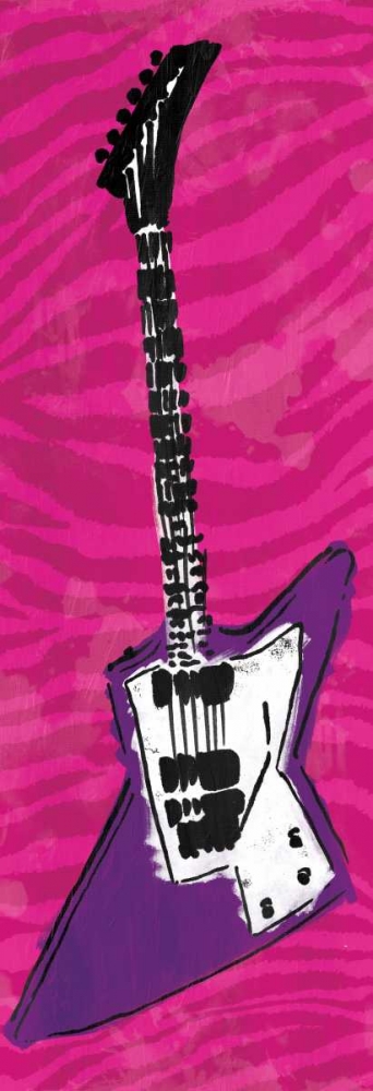 Girls Rule Guitar art print by Enrique Rodriquez Jr. for $57.95 CAD