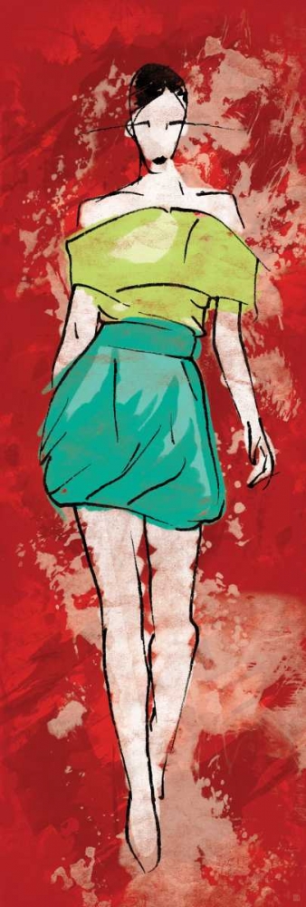 Runway Fashion art print by Enrique Rodriquez Jr. for $57.95 CAD