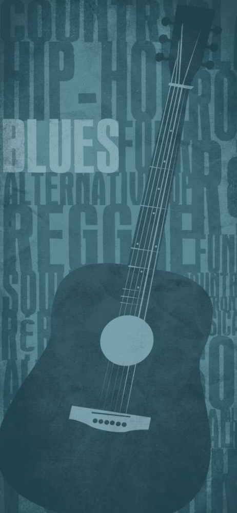 Blues art print by Enrique Rodriquez Jr. for $57.95 CAD